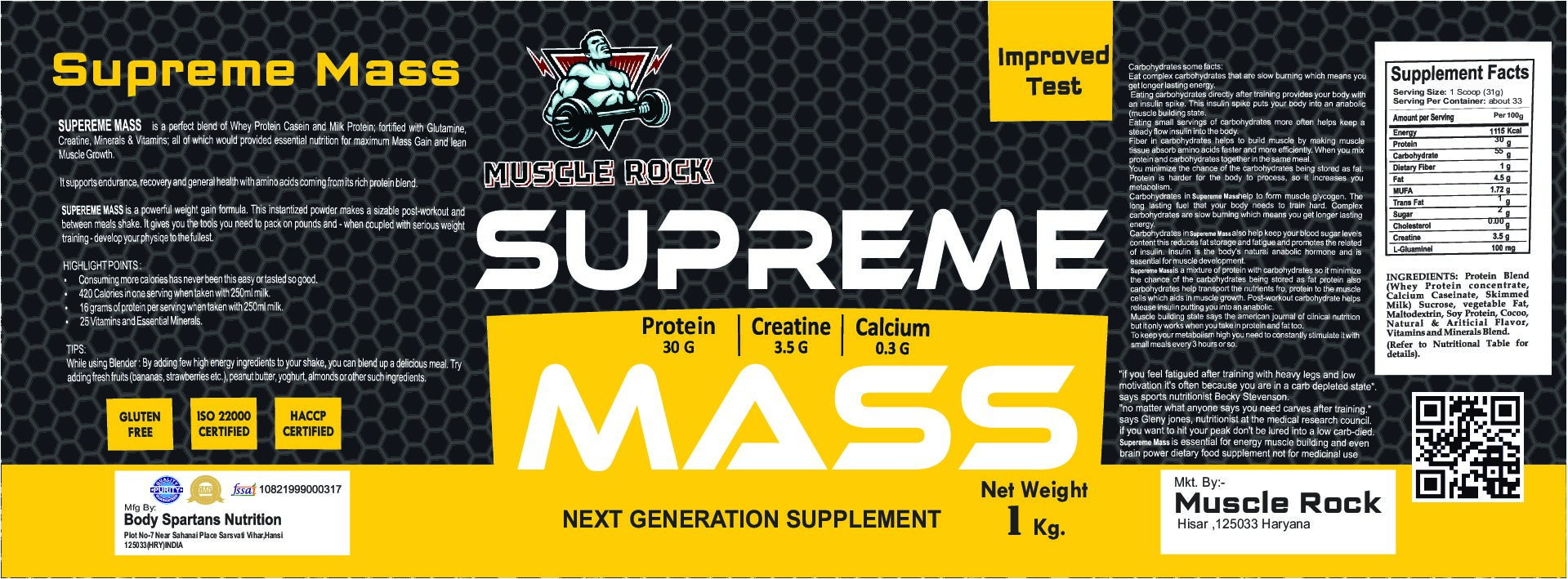 SUPREME MASS 1KG