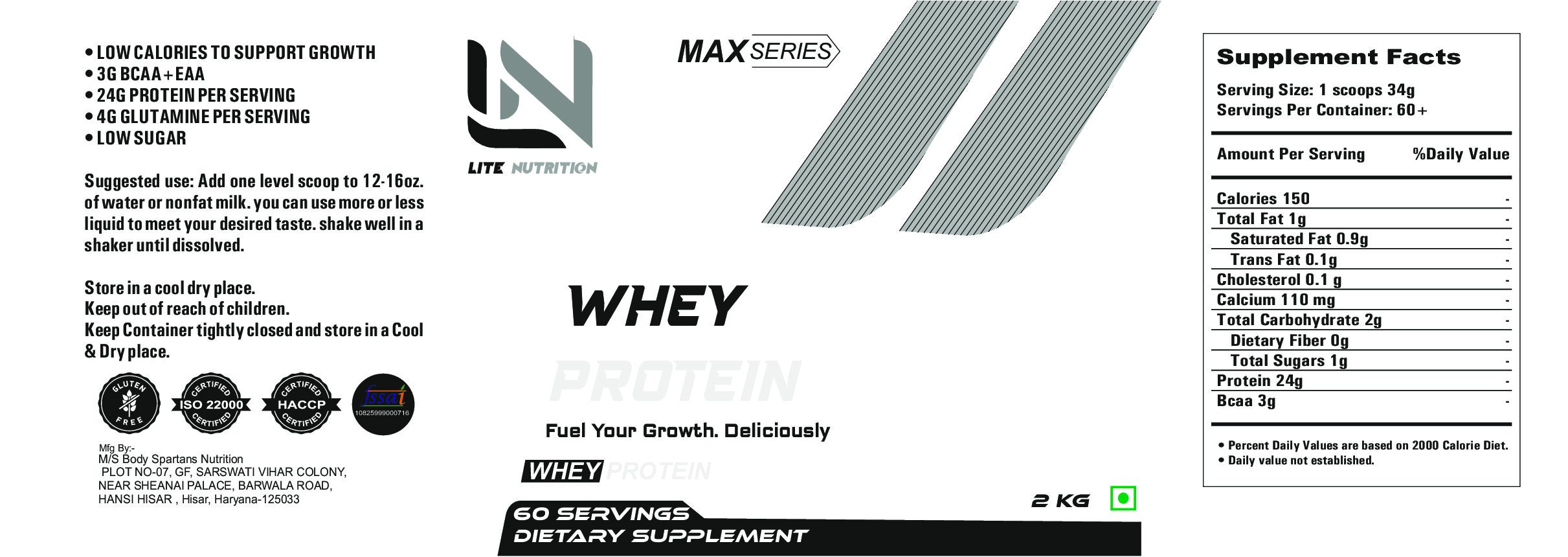 WHEY 2KG