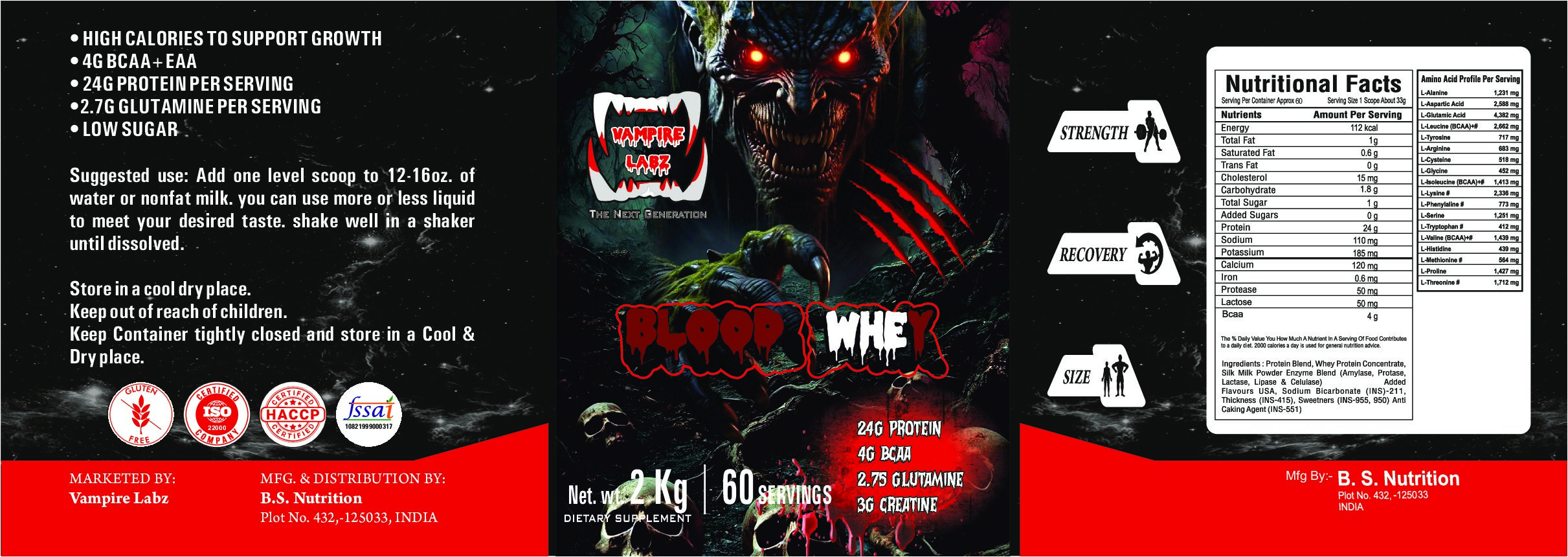 Blood Whey 2kg