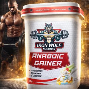 IRON WOLF NUTRITION  ANABOLIC GAINER 2.7 KG