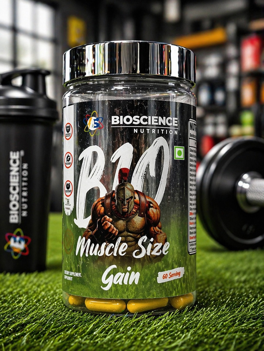 BIO  MUSCLE  SIZE  GAIN  60  TAB.