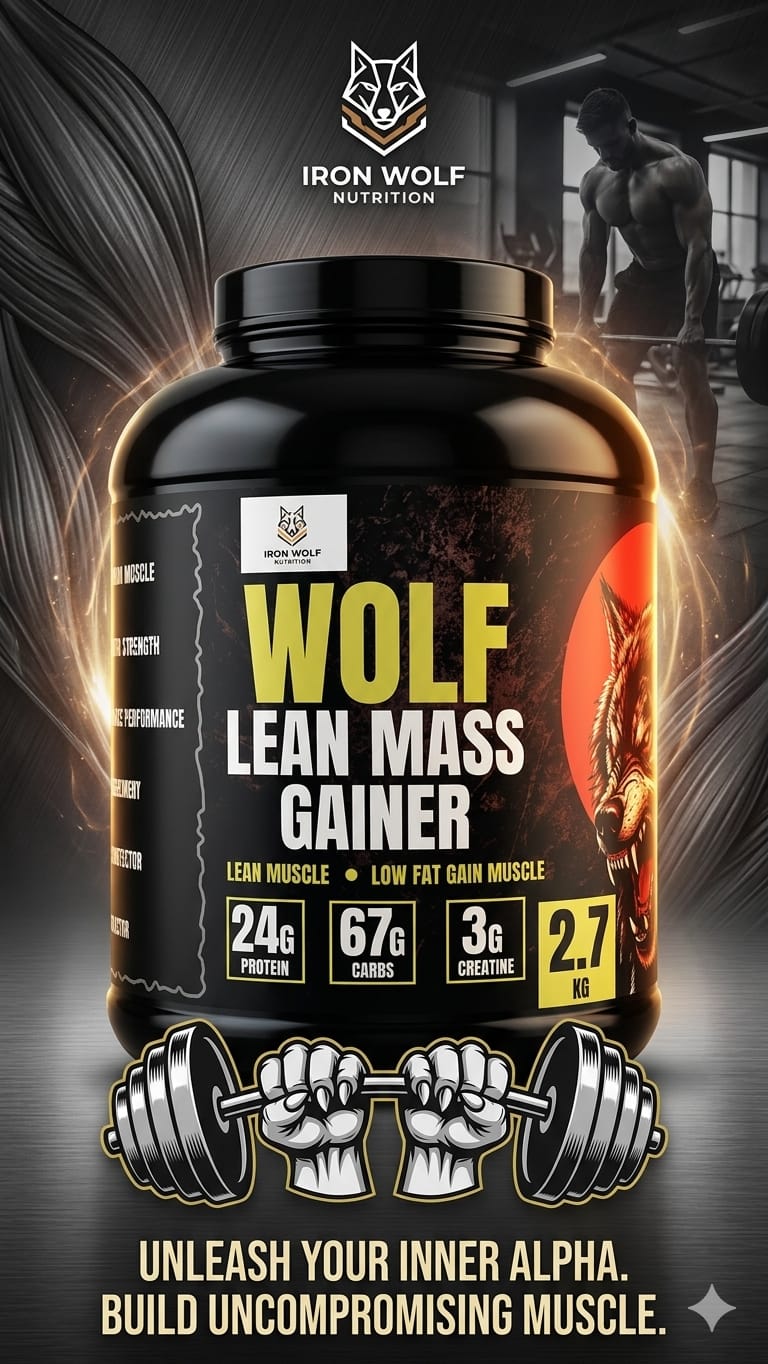 WOLF  LEAN  MASS  GAINER  2.7 KG