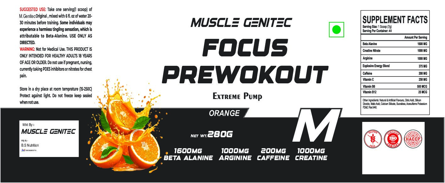 FOCUS PREWOKOUT